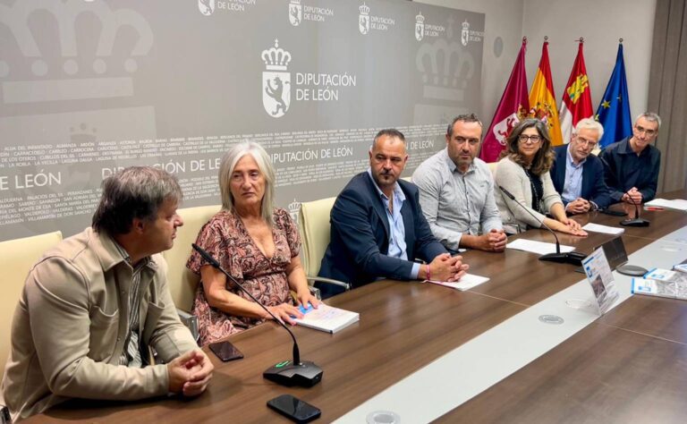 Presentación en la Diputación de León de la jornada y el libro sobre el wolframio en el Bierzo impulsados por la Universidad de León