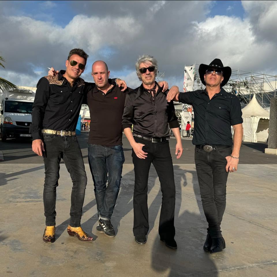 Imagen promocional de la banda La Guardia