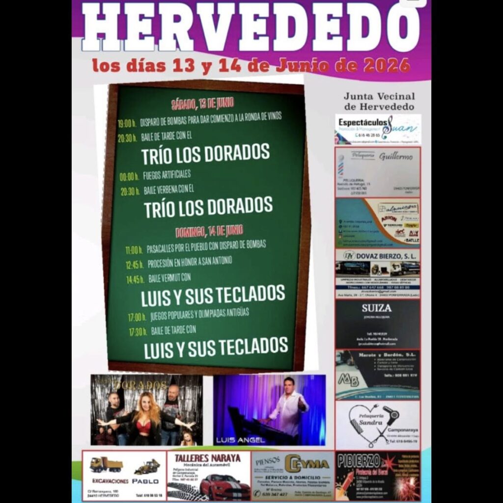 Fiestas de San Antonio en Hervededo