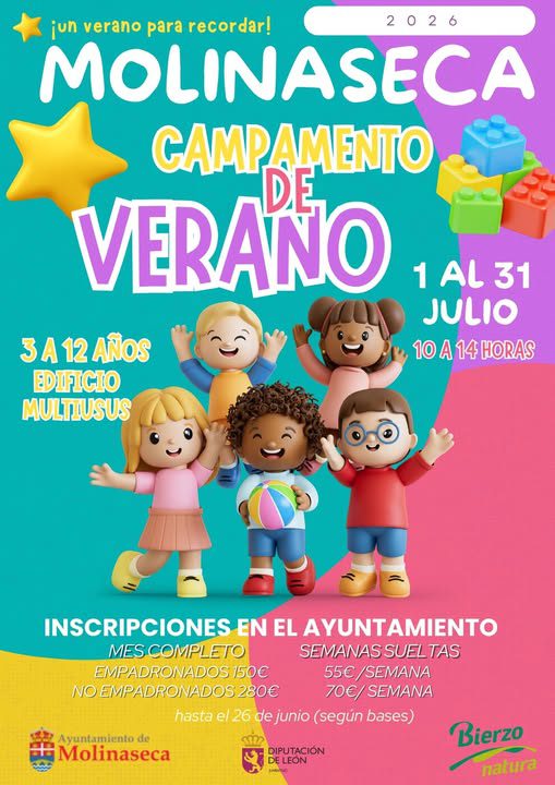 Campamento de Verano Molinaseca 2026