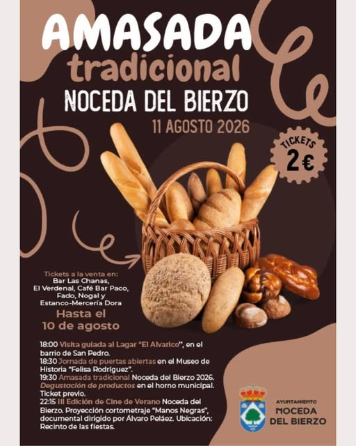 Amasada tradicional de Noceda del Bierzo