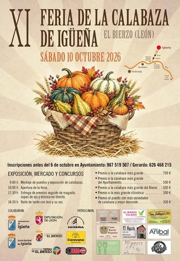 XI Feria de la Calabaza de Igüeña