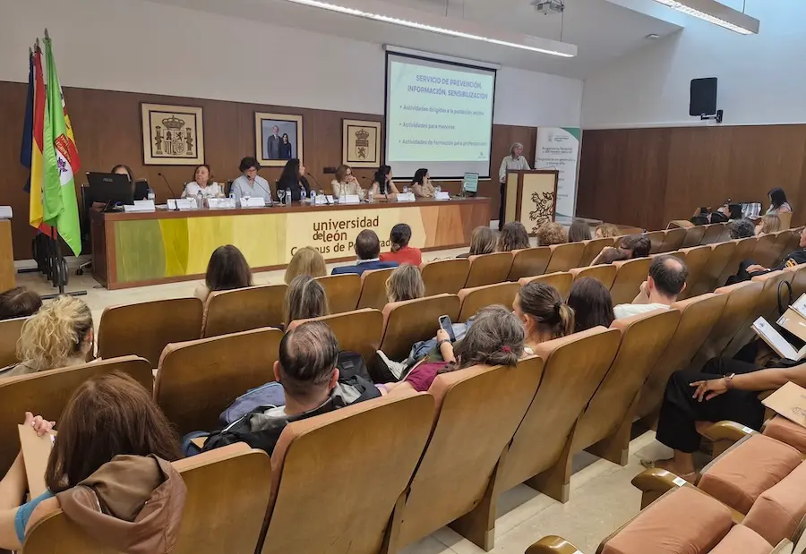 Un momento de la Jornada formativa Violencia contra la mujer: más allá del parte de lesiones