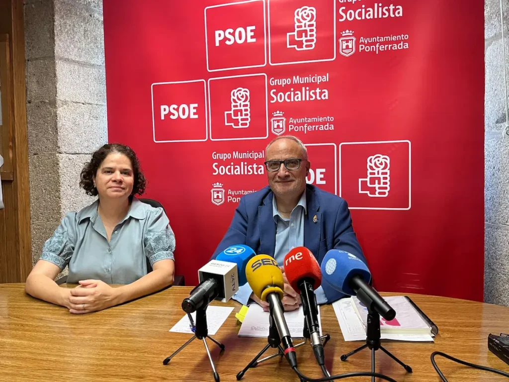 Rueda de prensa del Grupo Municipal Socialista de Ponferrada