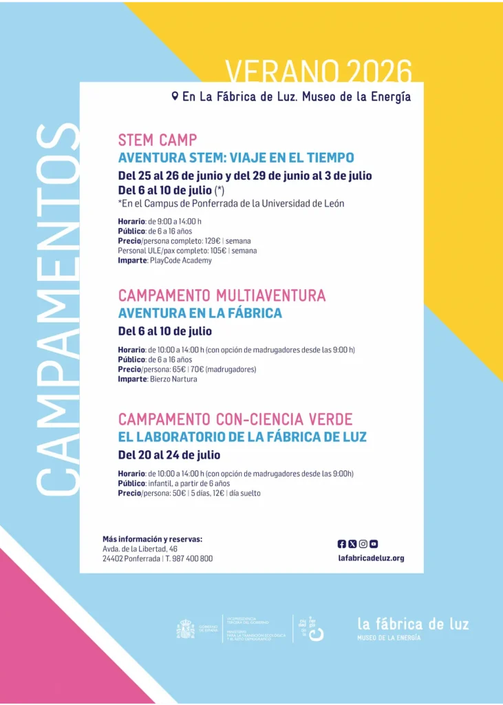 Campus Tecnológico de Verano “Aventura STEM: Viaje en el Tiempo”