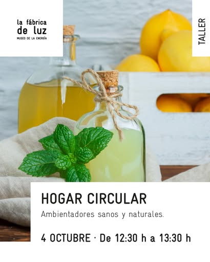 Taller Hogar Circular: Ambientadores sanos y naturales