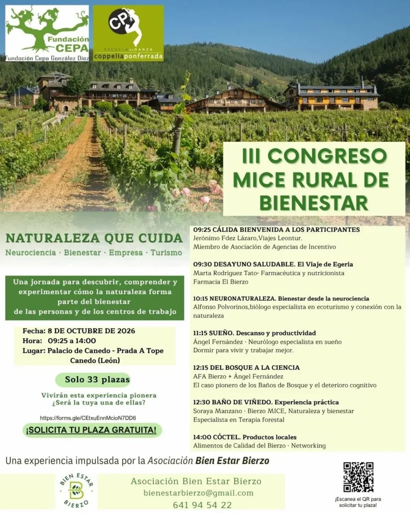 III Congreso MICE Rural de Bienestar: Naturaleza que cuida